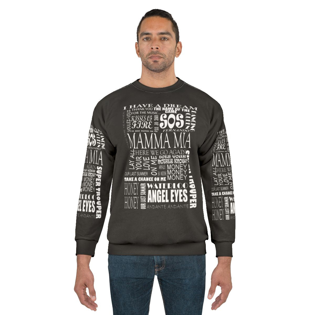 Mamma Mia Movie Lyrics and Songs Sweatshirt