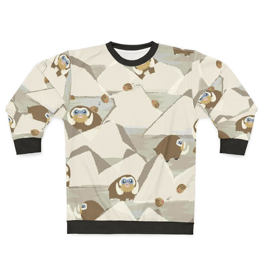 Mamoswine anime inspired elephant graphic sweatshirt
