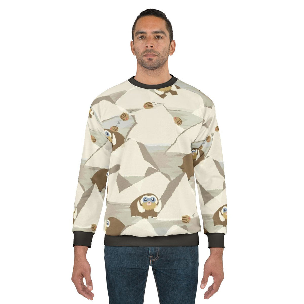 Mamoswine anime inspired elephant graphic sweatshirt