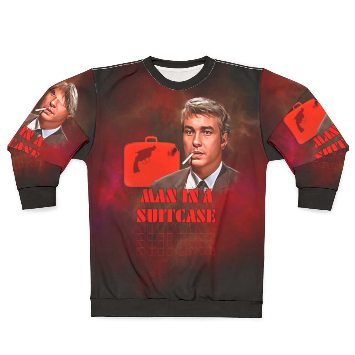 Vintage "Man in a Suitcase" TV Show Sweatshirt