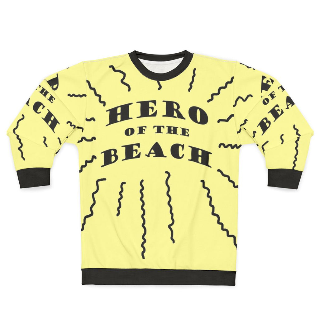 Muscular superhero sweatshirt