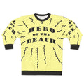Muscular superhero sweatshirt