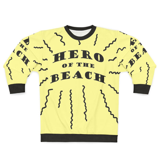 Muscular superhero sweatshirt