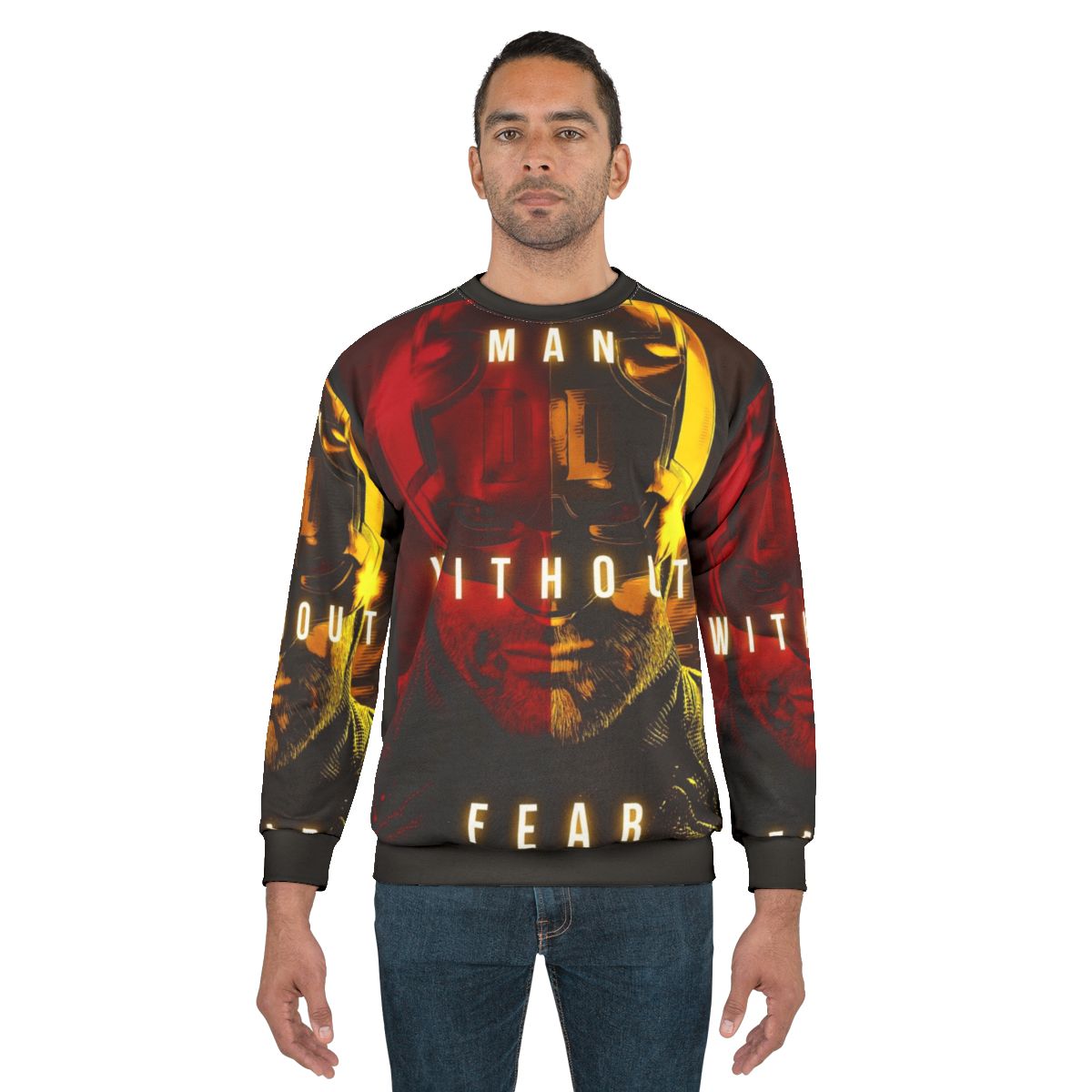 Daredevil superhero red devil sweatshirt