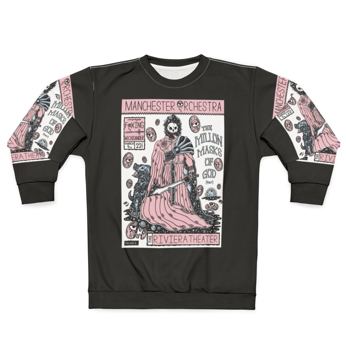 Manchester Orchestra Sketch Graphic Sweatshirt