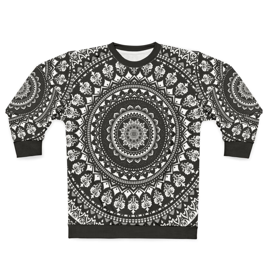 Mandala Monochrome Celestial Sweatshirt