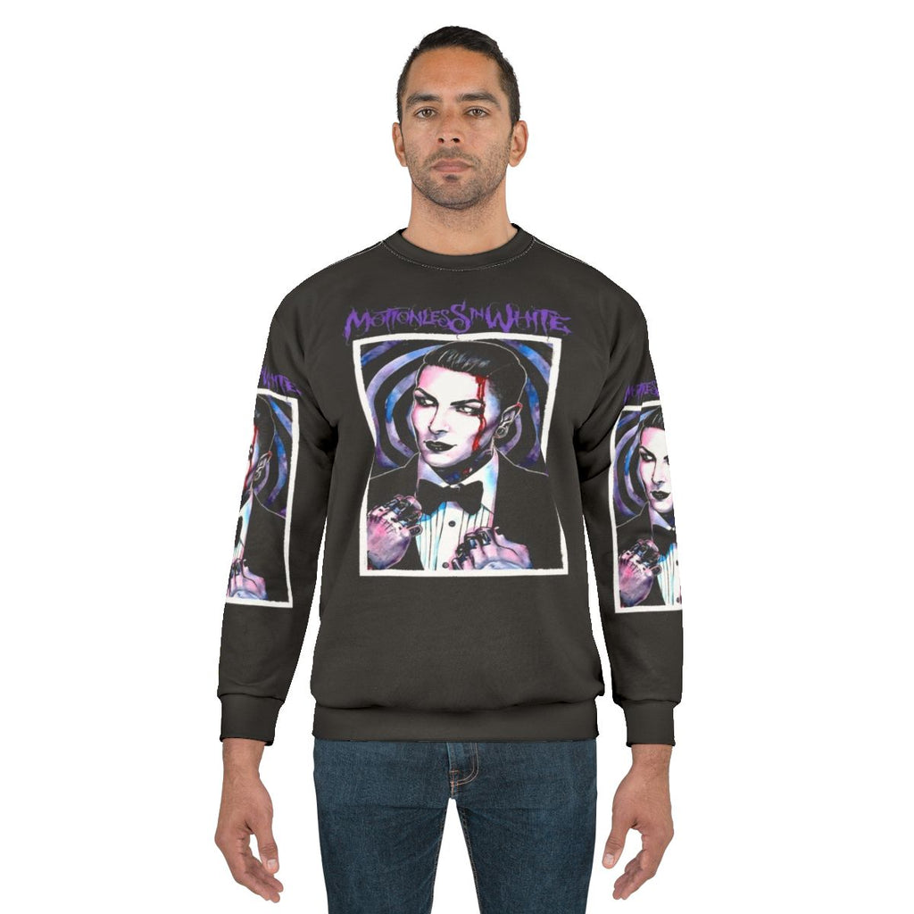 Motionless in White Mang Cerulli Band Sweatshirt
