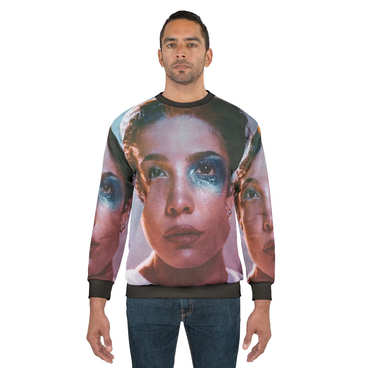 Manic Sweatshirt featuring Halsey's album cover design