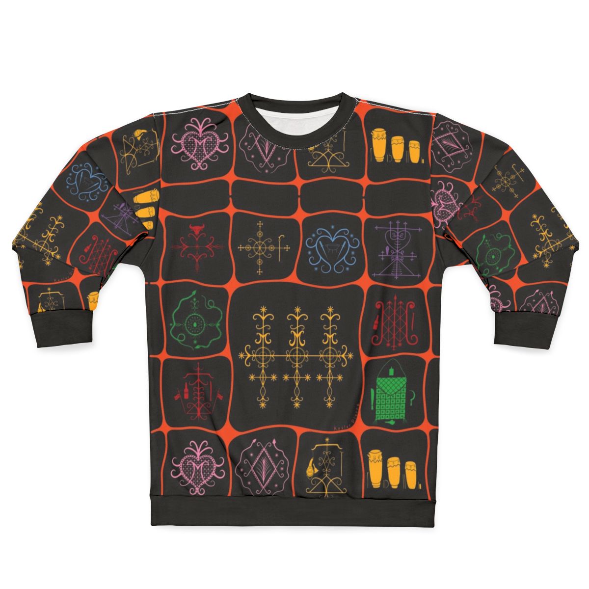 Marasa Haitian Vodou Symbol Sweatshirt