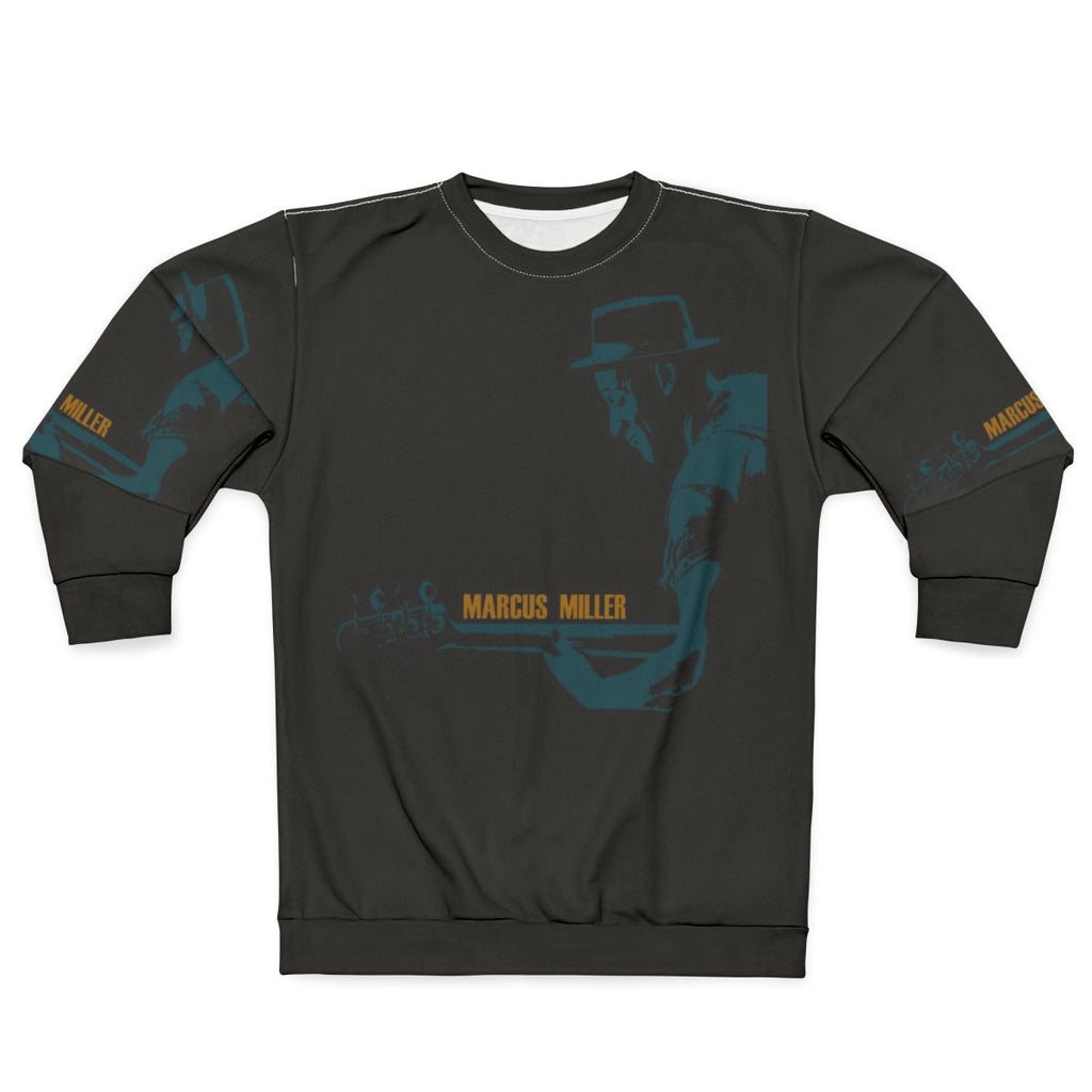 Marcus Miller Jazz Bassist Funky Soul Music Sweatshirt