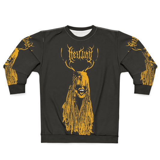 Tribal Pagan Nordic Maria from Heilung Sweatshirt