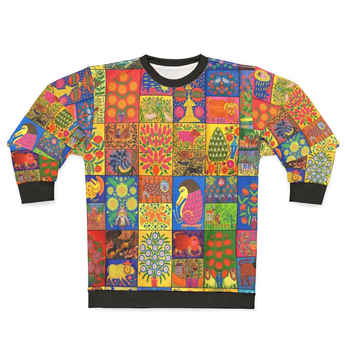 Maria Pryimachenko Ukrainian Folk Art Sweatshirt