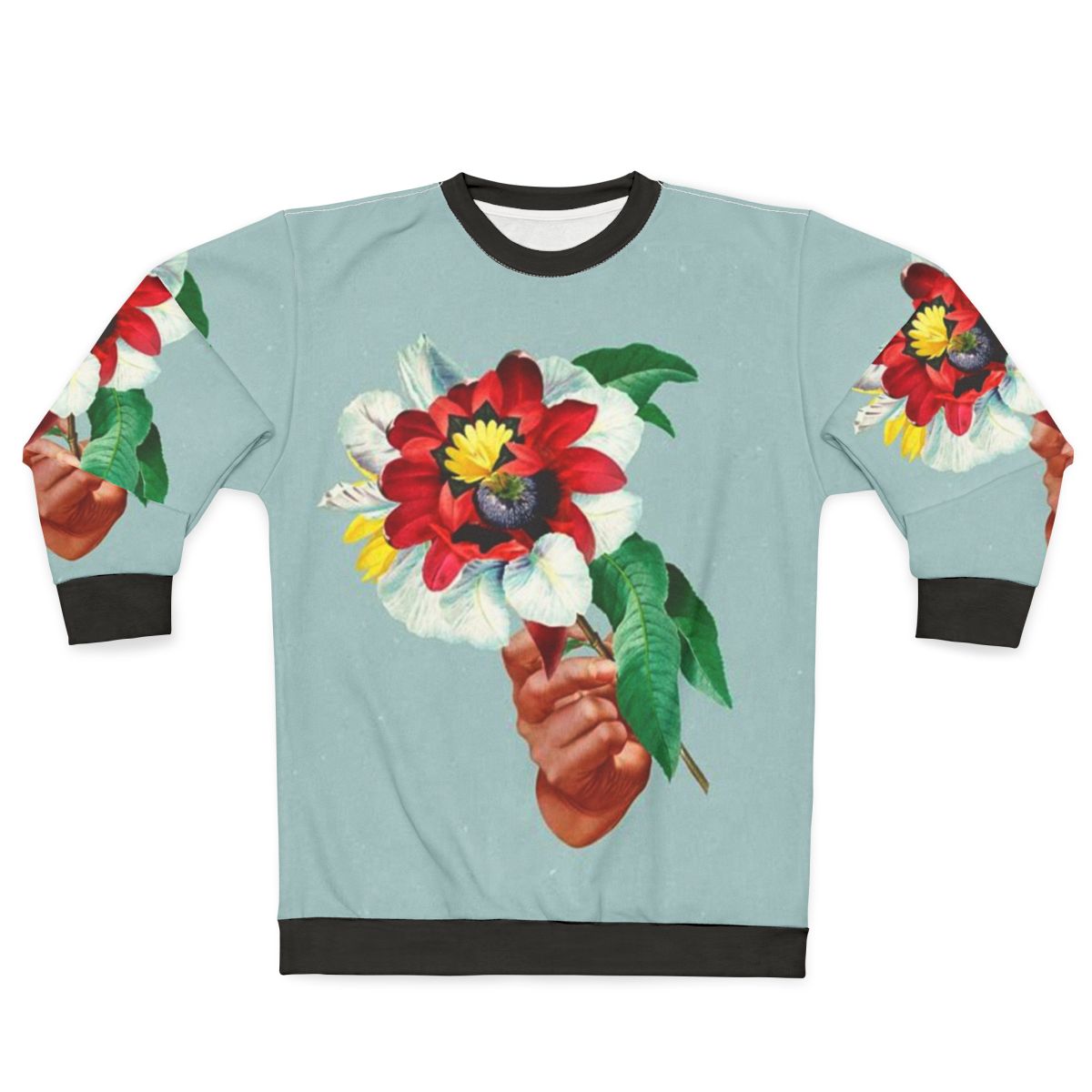 Maribou State 'Kingdoms In Colour' Floral Sweatshirt