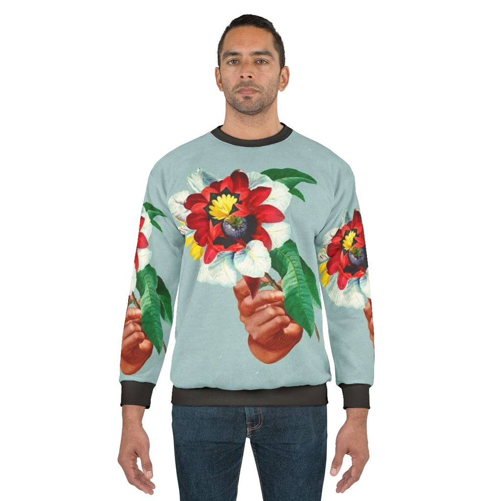 Maribou State 'Kingdoms In Colour' Floral Sweatshirt