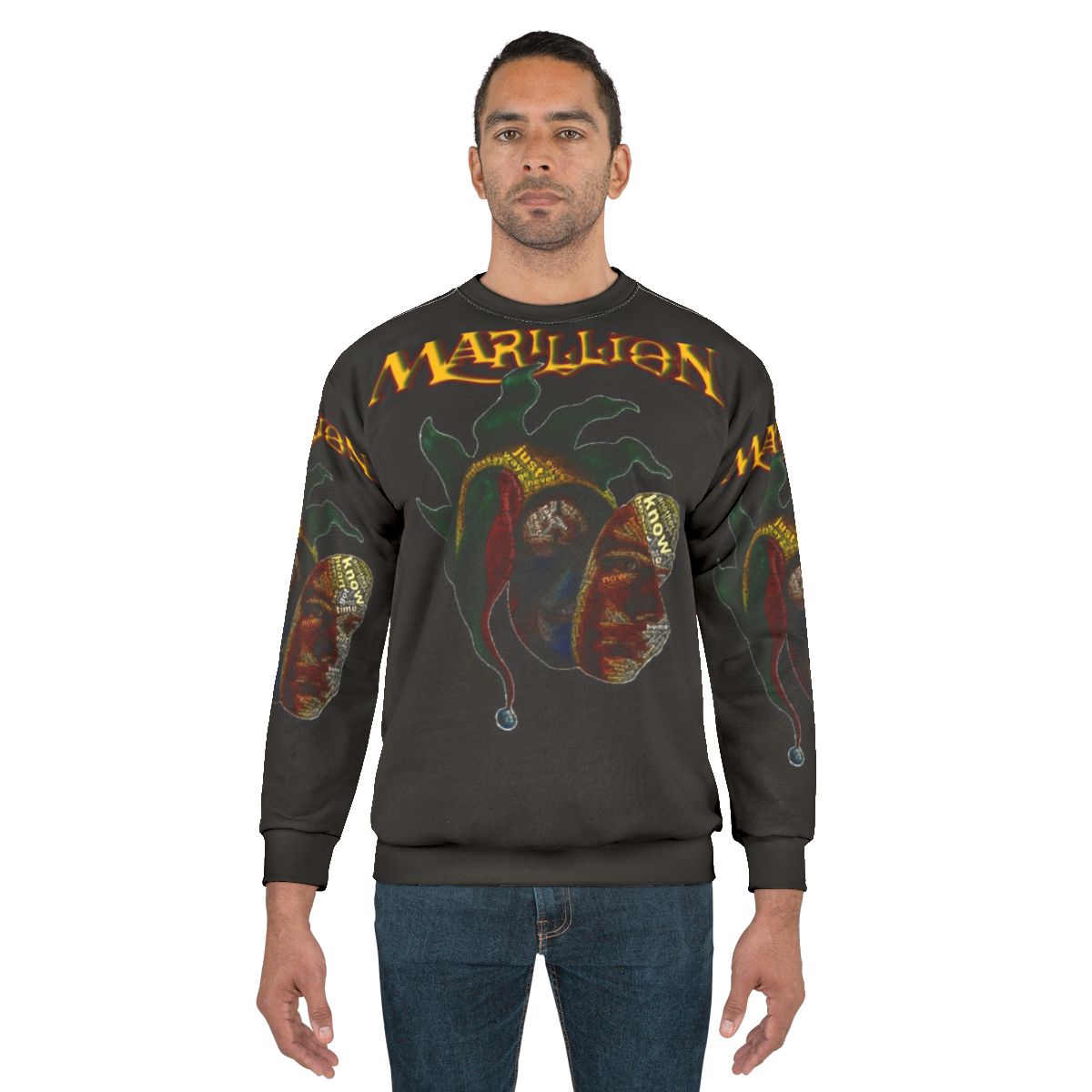 Marillion Market Square Heroes Artwork Sweatshirt