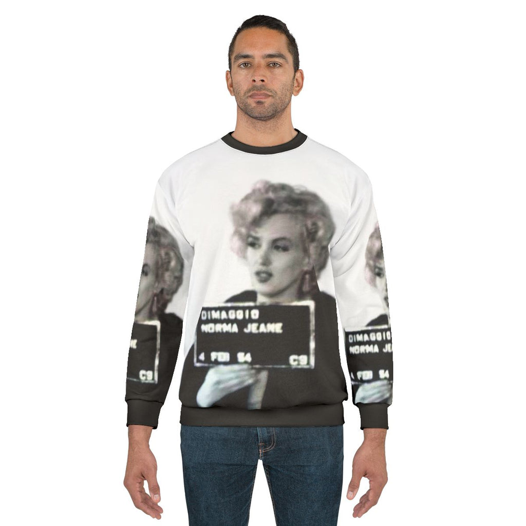 Marilyn Monroe Celebrity Mugshot Retro Sweatshirt