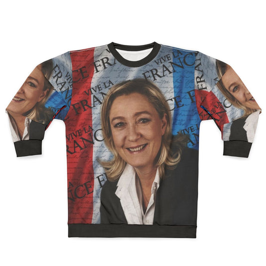Marine Le Pen Patriotic Sweatshirt