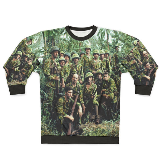 Vintage World War II Marine Raiders Bougainville Sweatshirt