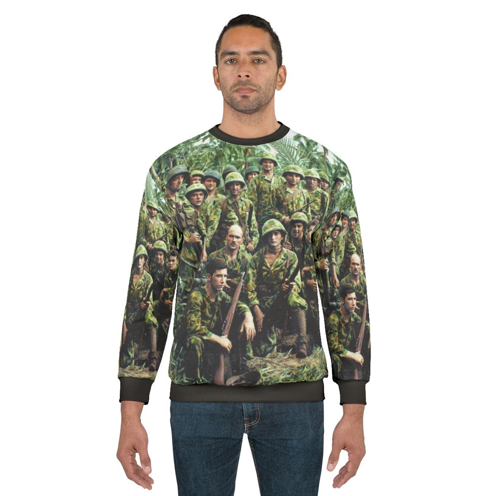 Vintage World War II Marine Raiders Bougainville Sweatshirt