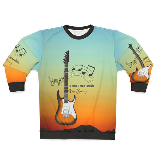 Mark Domoney's Guitar Dominator Sweatshirt - Electric Guitar, Jazz, Professional Musician