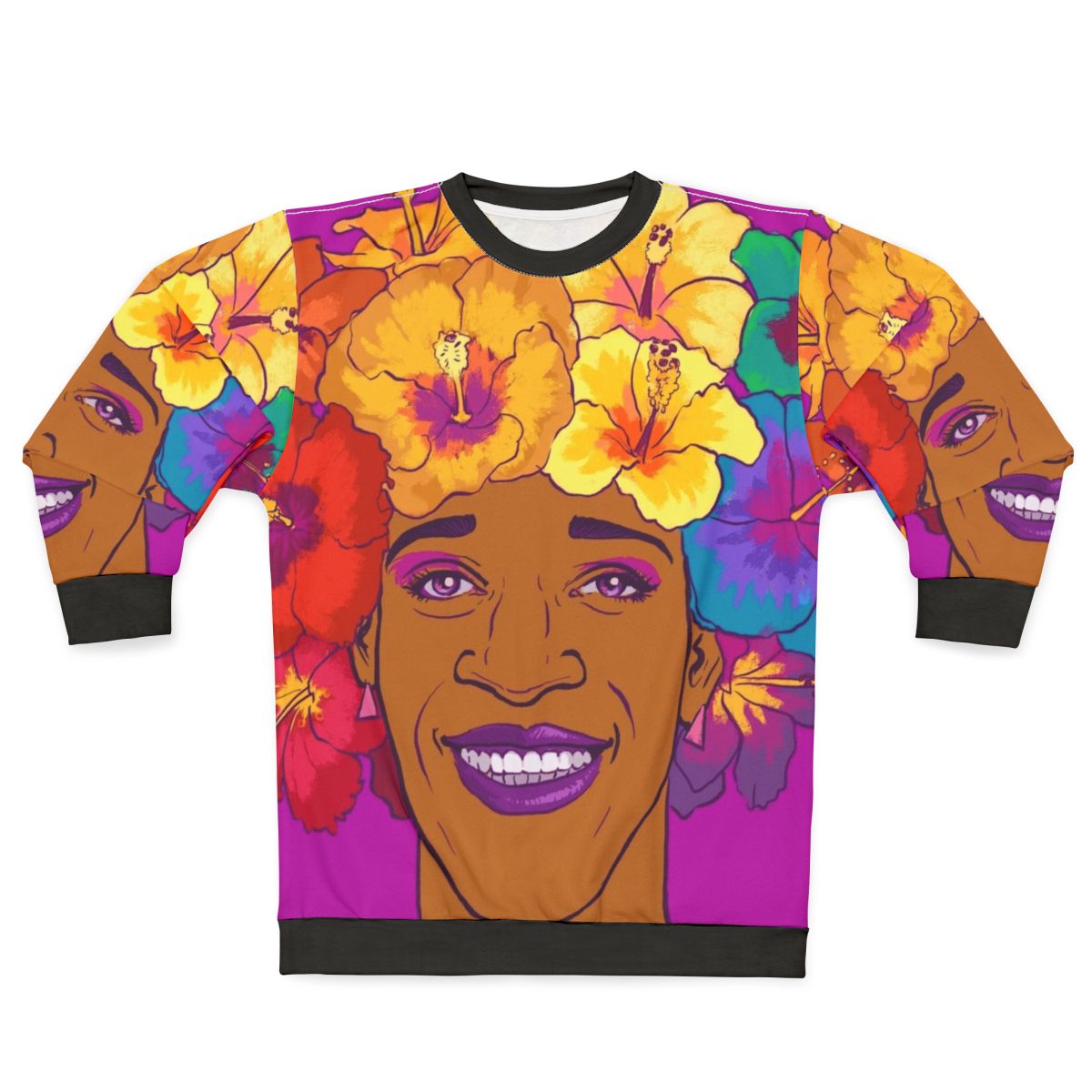 Marsha Johnson Sweatshirt, Feminist Icon & LGBTQ Activist