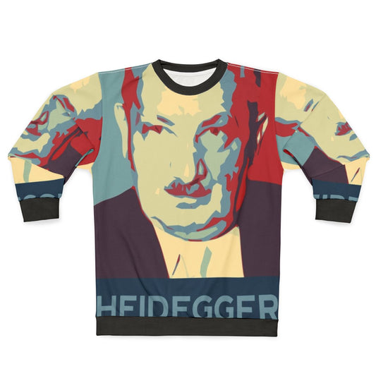 Martin Heidegger "Being and Time" Philosophy Sweatshirt