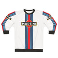 Martini Racing Stripe Sweatshirt for Williams F1 and Porsche 911 GT3 Fans