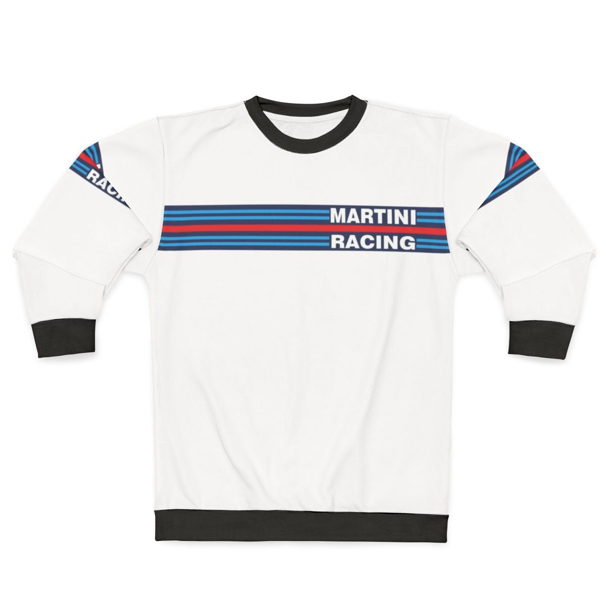 Vintage Martini Racing Sweatshirt with Classic Motorsports Design