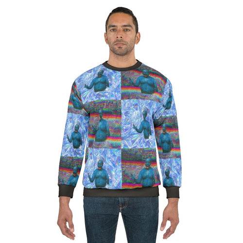 Marty Wolf 'Big Fat Liar' Vaporwave Sweatshirt