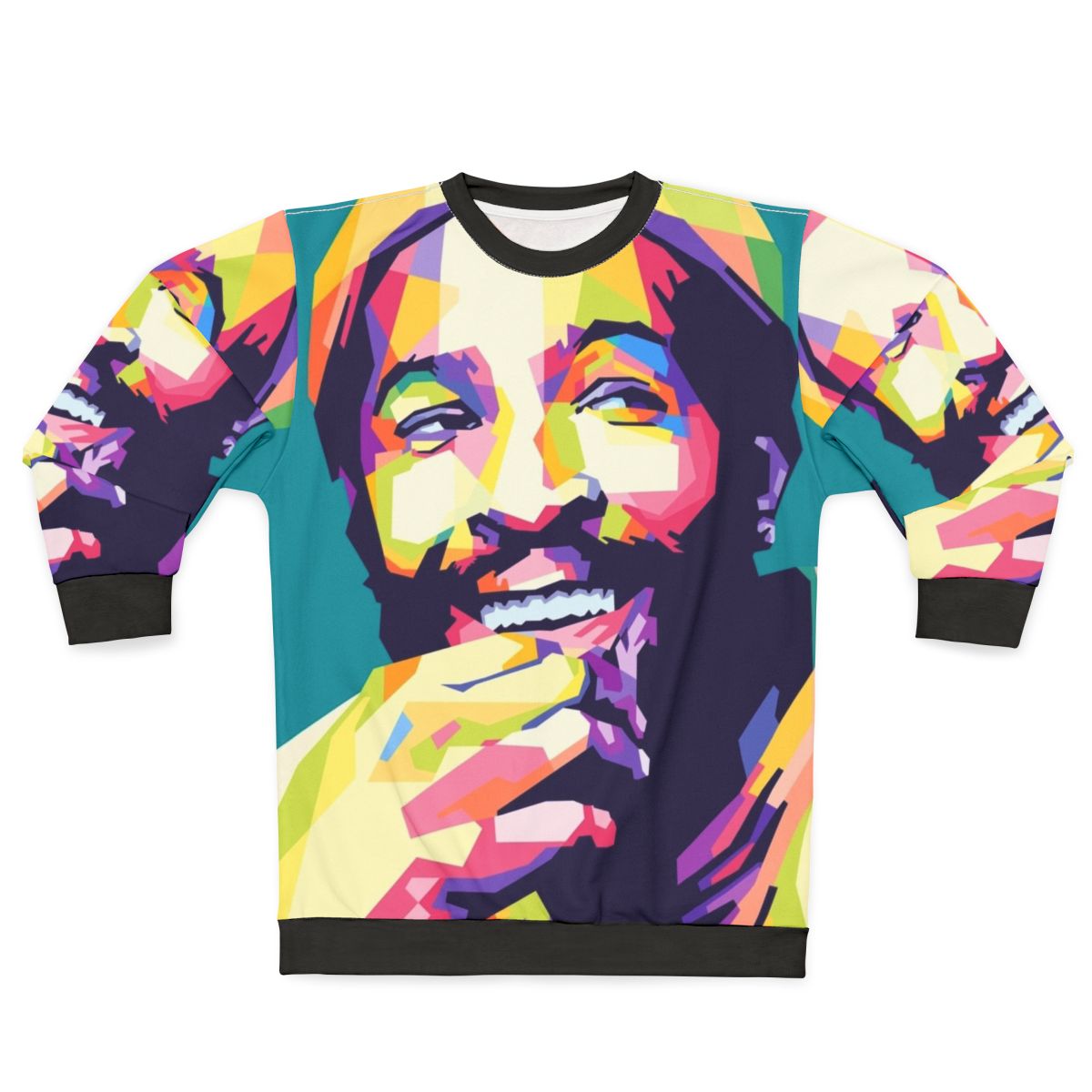 Marvin Gaye Colorful Pop Art Sweatshirt