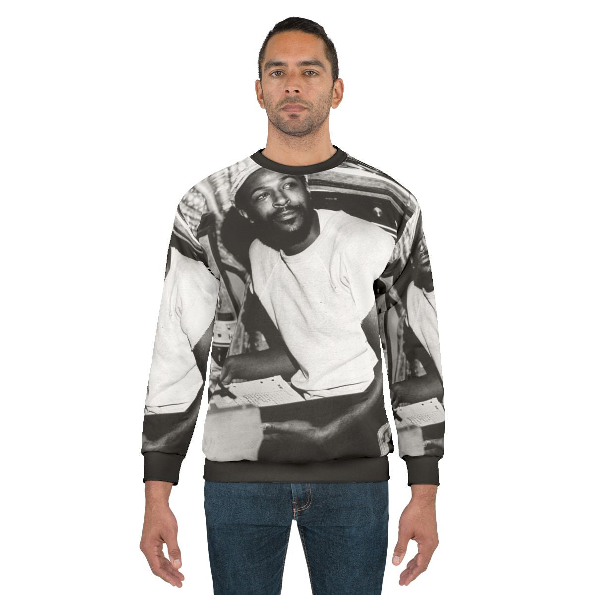 Marvin Gaye Soul R&B Vintage Retro Sweatshirt