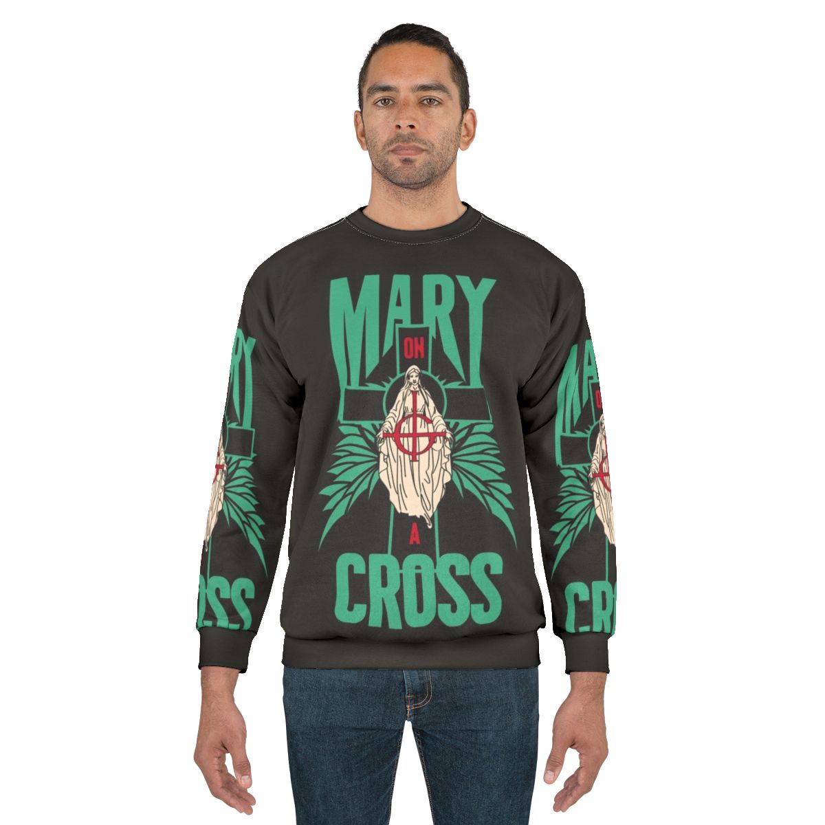 Mary On A Cross Ghost Band Sweatshirt