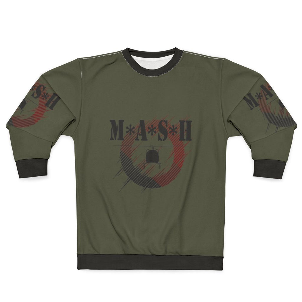 M.A.S.H. Sweatshirt with Korean War, Hospital, and Military Themes
