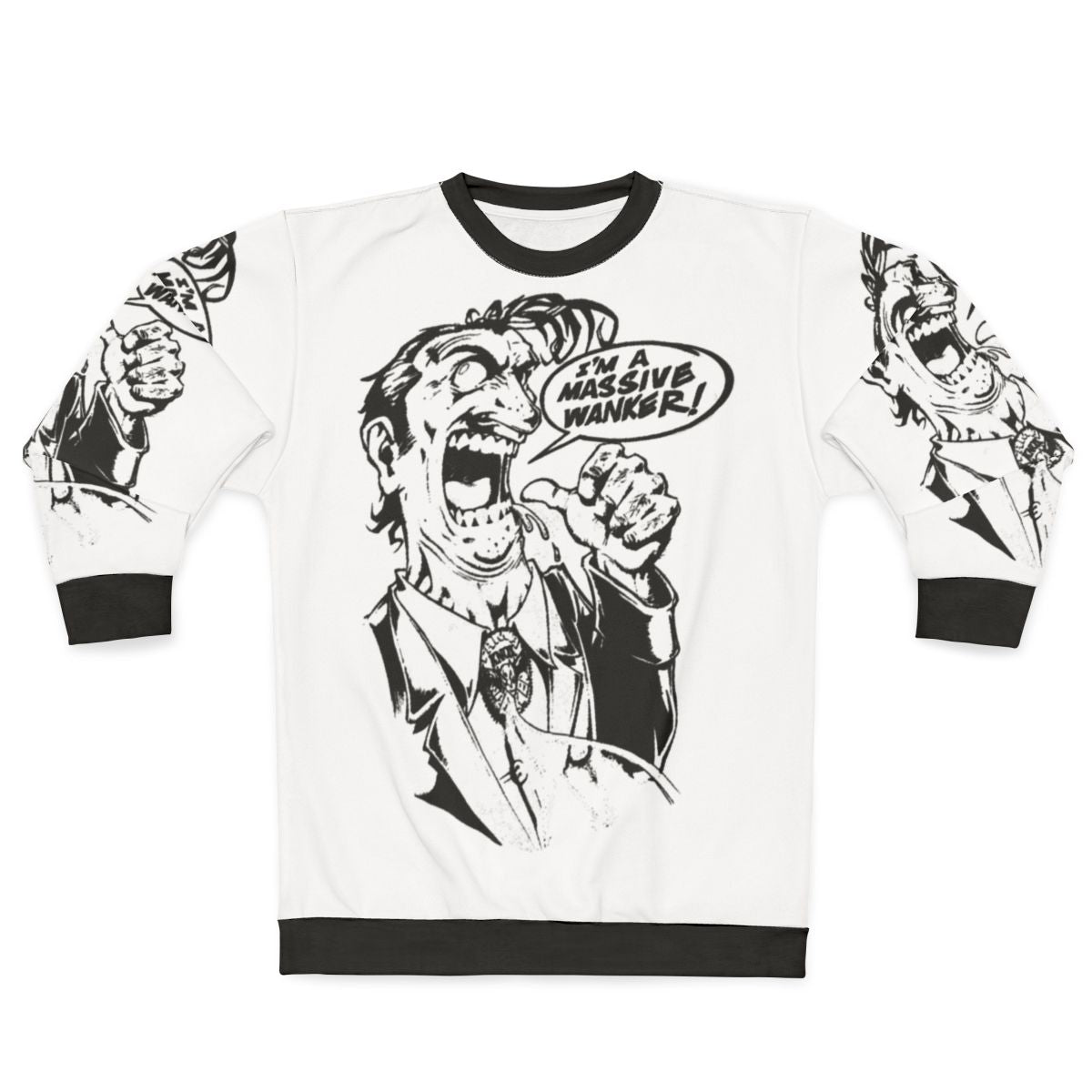 Spaced inspired dark comedy sweatshirt