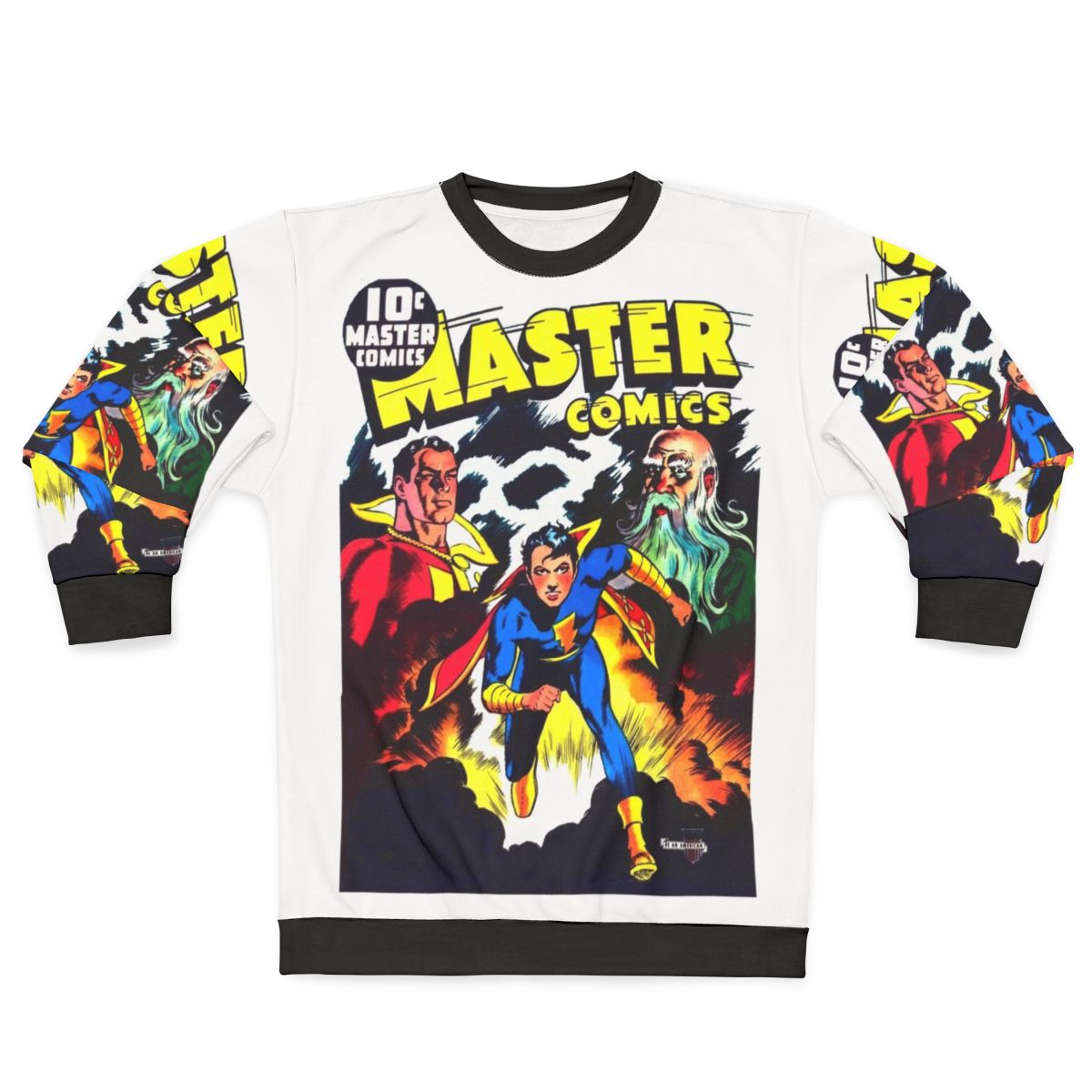 Vintage Master Comics No 23 Comic Book Sweatshirt