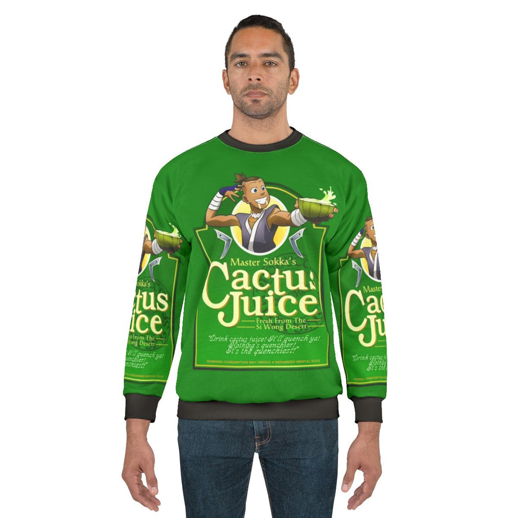 Sokka's Cactus Juice Avatar The Last Airbender Sweatshirt