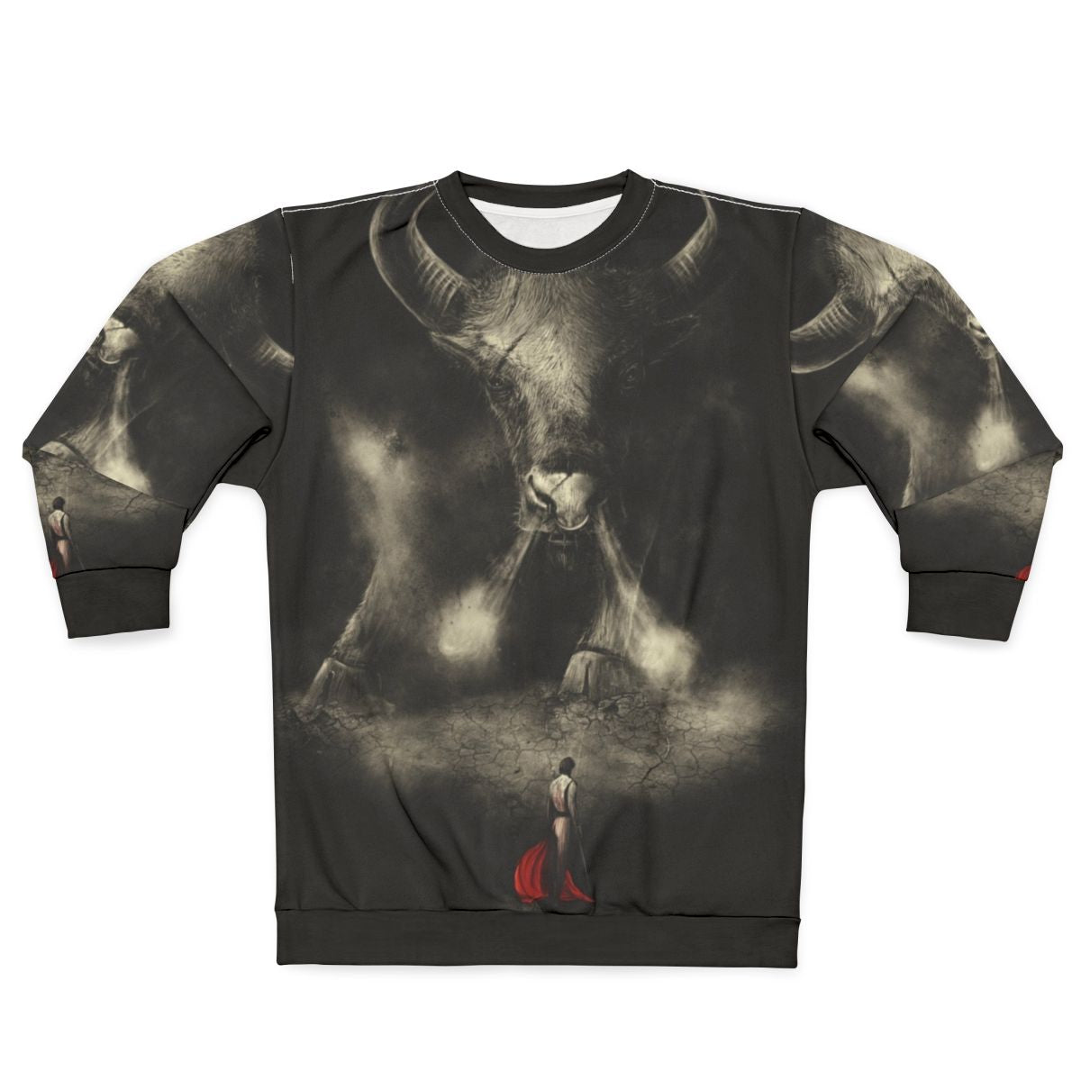 Matador Bull Spanish Culture Dark Sweatshirt
