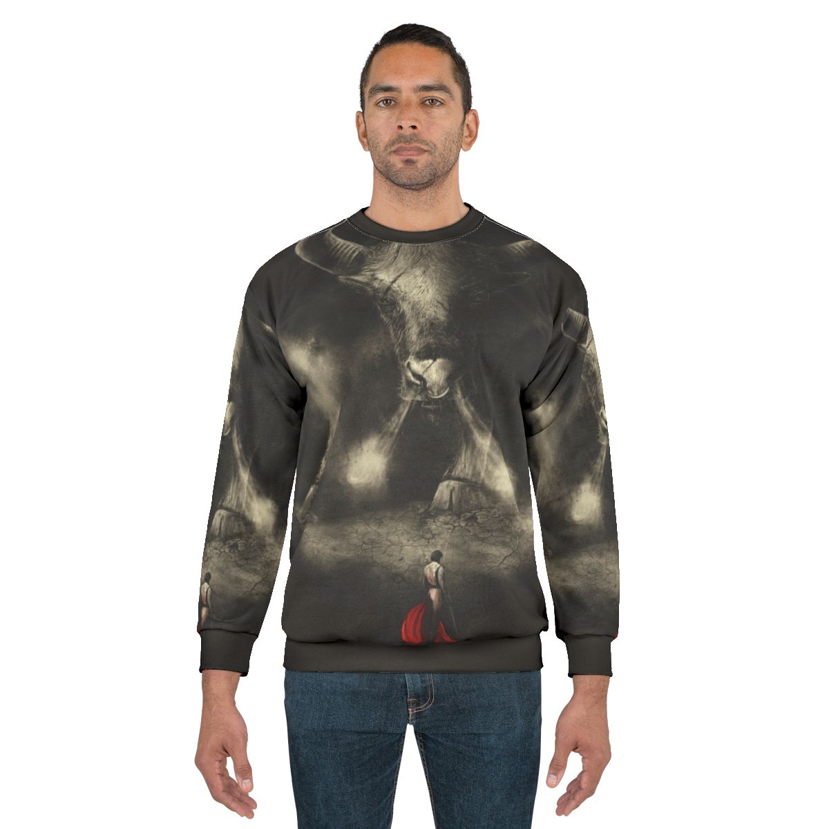 Matador Bull Spanish Culture Dark Sweatshirt