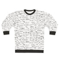 Math Formulas and Numbers Sweatshirt