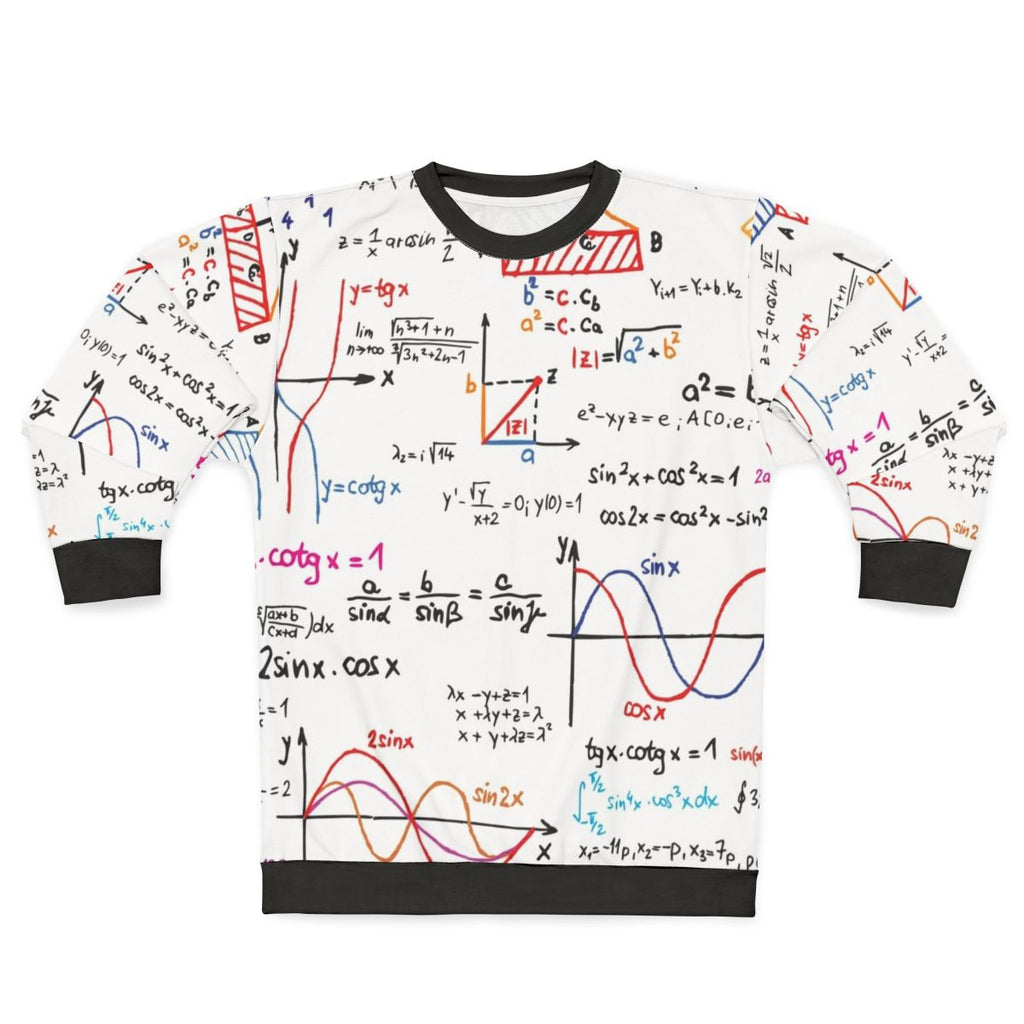 Mathematics Formulas Numbers Sweatshirt