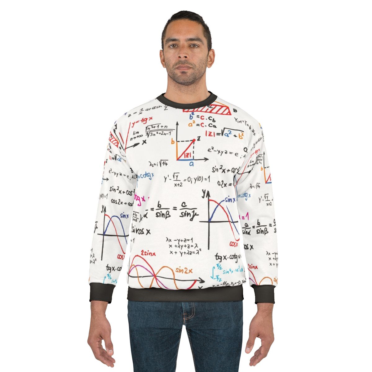 Mathematics Formulas Numbers Sweatshirt