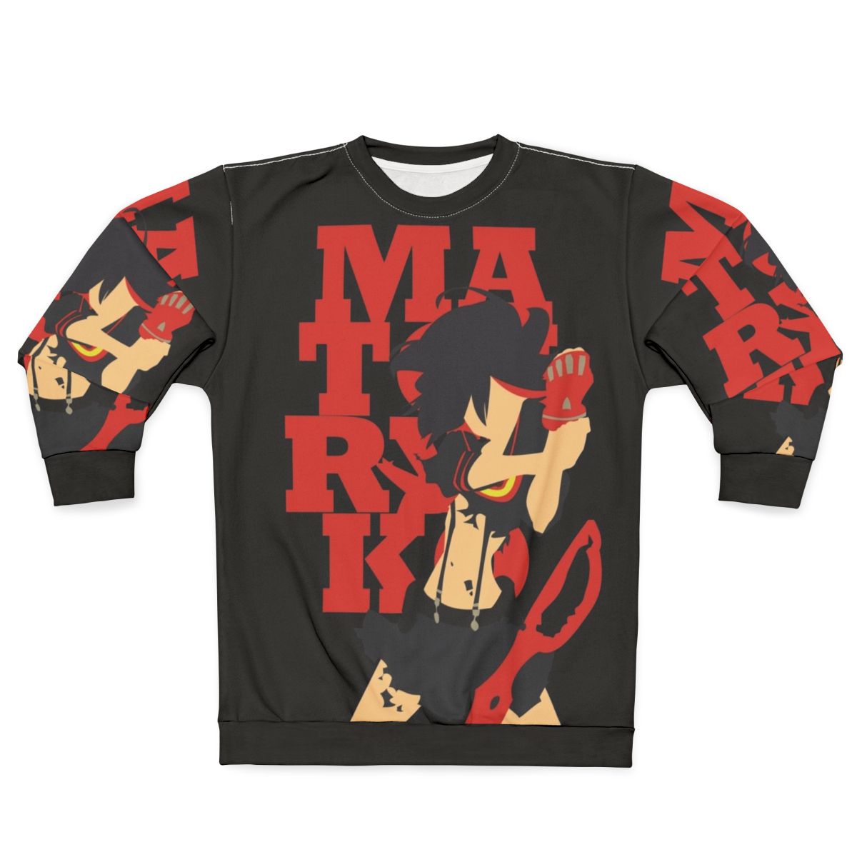 Matoi Ryuko Minimalist Sweatshirt - Kill La Kill Anime Inspired Clothing