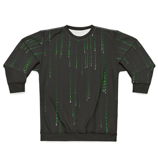 Matrix Green Coded Sweatshirt