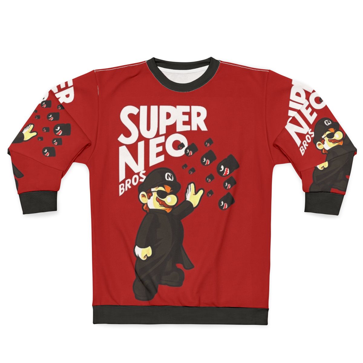 Matrix Sweatshirt featuring Keanu Reeves as Neo