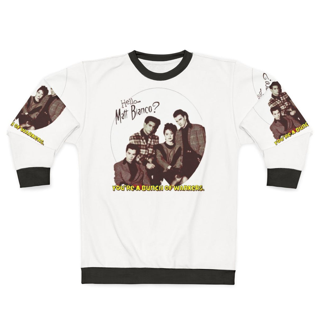 Matt Bianco 1980s Pop Music Sweatshirt