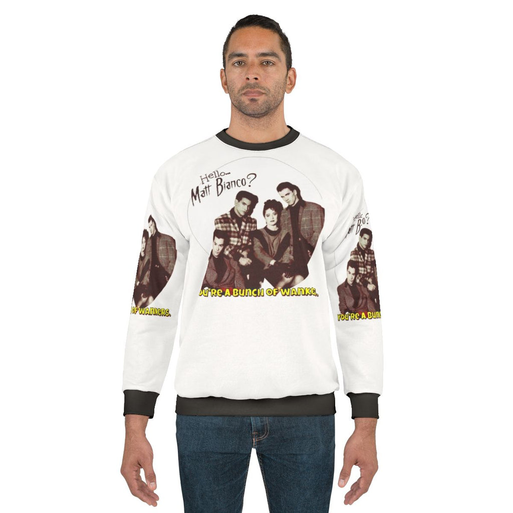 Matt Bianco 1980s Pop Music Sweatshirt
