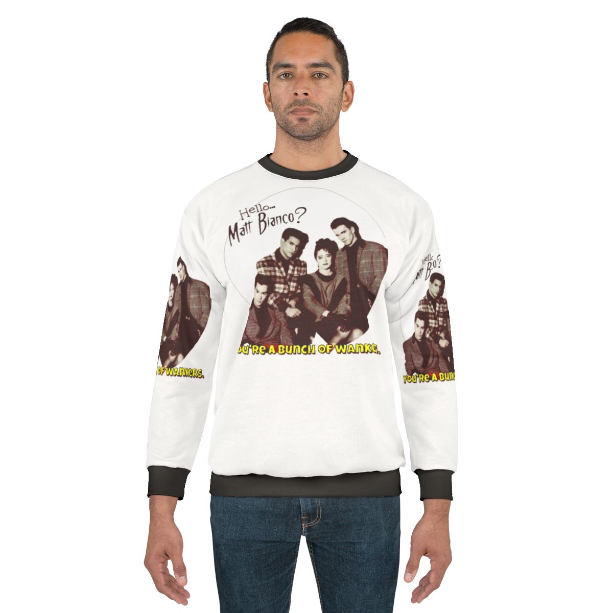 Matt Bianco 1980s Pop Music Sweatshirt