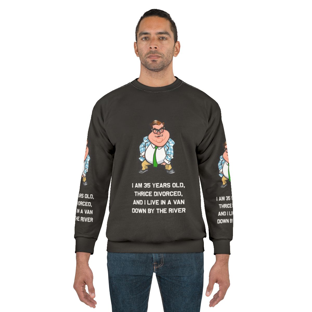 Chris Farley Matt Foley Motivational Sweatshirt