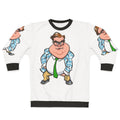 Chris Farley Matt Foley Motivational Speaker Caricature Sweatshirt