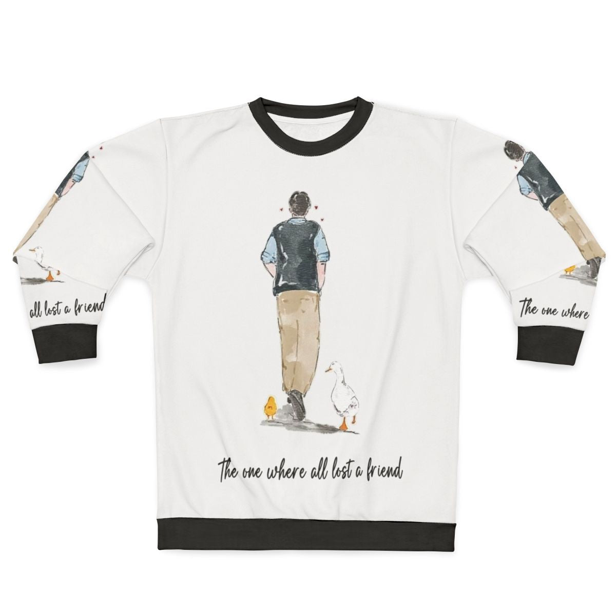 Chandler Bing Friends Sweatshirt featuring Matthew Perry